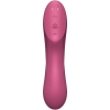 Satisfyer Red Curvy Trinity 3 in 1 Air Wave Vibrator