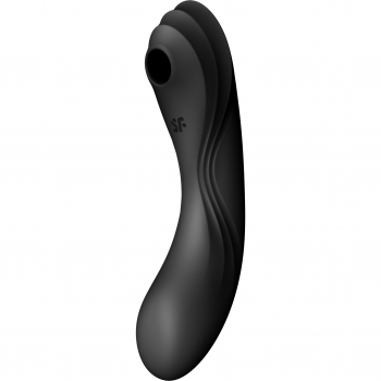 Satisfyer Curvy Trinity 4 Black Insertable Air Pulse Vibrator