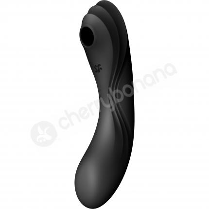 Satisfyer Curvy Trinity 4 Black Insertable Air Pulse Vibrator