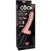 King Cock Plus Triple Threat 6.5'' Thrusting & Heating Cock With Balls