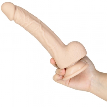 Addiction Tristan 9.4" Silicone Dildo With Balls