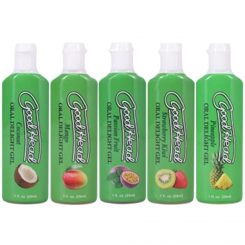 Goodhead Oral Delight Gel Tropical Fruits 5 Pack