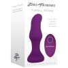 Zero Tolerance Tunnel Teaser Purple Vibrating Anal Plug With Rotating Beads & Remote Control