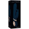 Adam & Eve Twirling Rabbit Blue Gyrating Dual Stimulation Vibrator