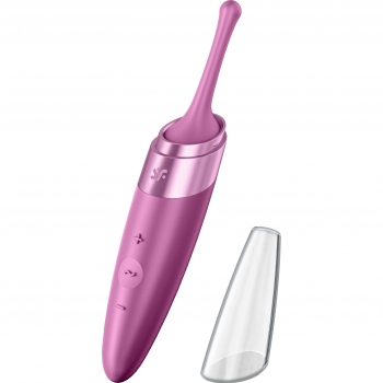Satisfyer Twirling Delight Purple Tip Stimulator With Circulating Vibrations