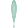 Satisfyer Twirling Pro+ Green 2 In 1 App Controlled Vibrator