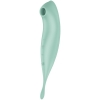 Satisfyer Twirling Pro+ Green 2 In 1 App Controlled Vibrator