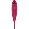 Satisfyer Twirling Pro+ Red 2 in 1 App Controlled Vibrator