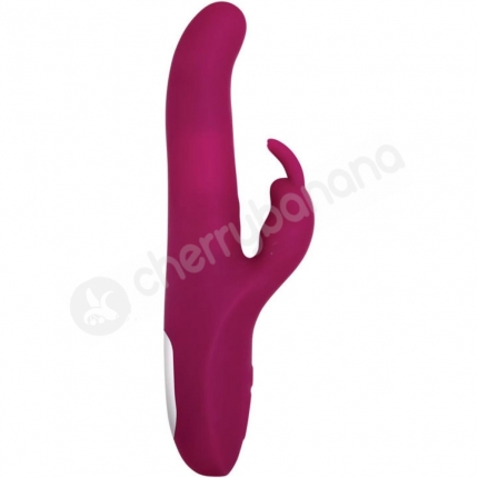 Adam & Eve Eve's Twirling Rabbit Thruster Red Rotating Beads & Thrusting Shaft Vibrator Adam & Eve Eve's Twirling Rabbit Thruster Red Rotating Beads & Thrusting Shaft Vibrator