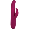 Adam & Eve Eve's Twirling Rabbit Thruster Red Rotating Beads & Thrusting Shaft Vibrator