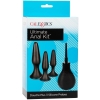 Ultimate Anal Kit With 3 Graduated Butt Plugs & Anal Enema Bulb
