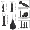 Ultimate Anal Kit With 3 Graduated Butt Plugs & Anal Enema Bulb