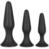 Ultimate Anal Kit With 3 Graduated Butt Plugs & Anal Enema Bulb