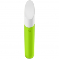 Satisfyer Ultra Power Bullet 7 Green Curved Tip Clit Vibrator