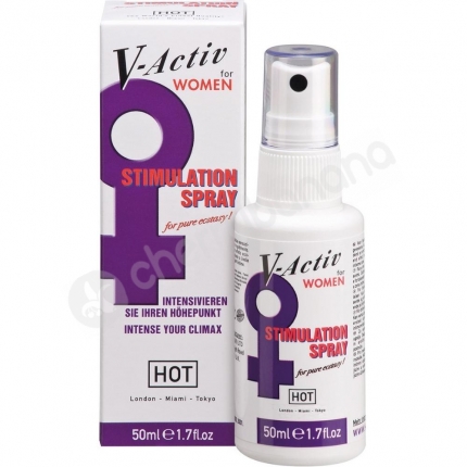 Hot V-Activ Clitoral & Vulva Stimulation Spray 50ml Hot V-Activ Clitoral & Vulva Stimulation Spray 50ml