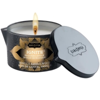 Kama Sutra Ignite Massage Oil Candle Vanilla Sandalwood