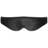 Ouch Velvet & Velcro Adjustable Black Eye Mask