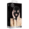 Ouch Black Velvet Mask With Eye And Mouth Opening