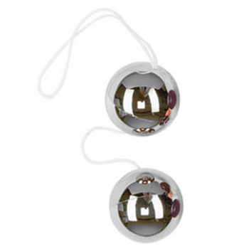 Vibratone Unisex Silver Duo Balls