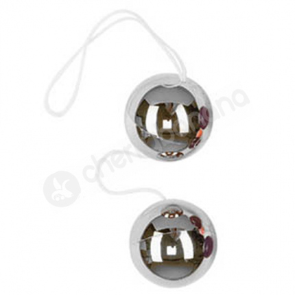 Vibratone Unisex Silver Duo Balls Vibratone Unisex Silver Duo Balls