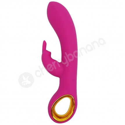 Cherry Banana Pink Vivid Touch G-spot Rabbit Vibrator