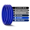 Performance VS3 Pure Premium Silicone Blue Cock Rings Large 3 Pack