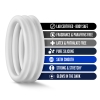 Performance VS3 Pure Premium Silicone White Cock Rings Large 3 Pack