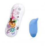 Vibe Therapy Exquisity Blue Dolphin Bullet Vibrator