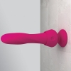 3Some Wall Banger Deluxe Pink Remote Controlled Vibrator With Suction Cup Base