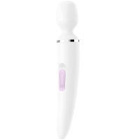 Satisfyer Wand-er Woman White Wand Vibrator