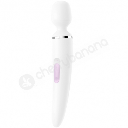 Satisfyer Wand-er Woman White Wand Vibrator Satisfyer Wand-er Woman White Wand Vibrator