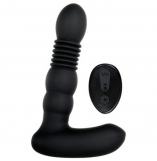 Adam & Eve Black Warming Thrusting Prostate Probe Anal Vibrator