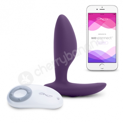 We-Vibe Ditto Remote & App Controlled Purple Butt Plug