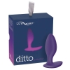 We-Vibe Ditto Remote & App Controlled Purple Butt Plug