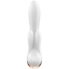 Satisfyer Double Flex G-Spot & Clitoris Flexible White Rabbit With App Control