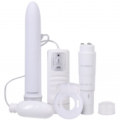 Doc Johnson White Nights Pleasure Sex Toy 4 Piece Kit