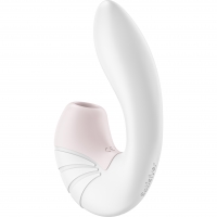 Satisfyer Supernova White Air Pressure Wave Clit Stimulation & G-Spot Vibrator