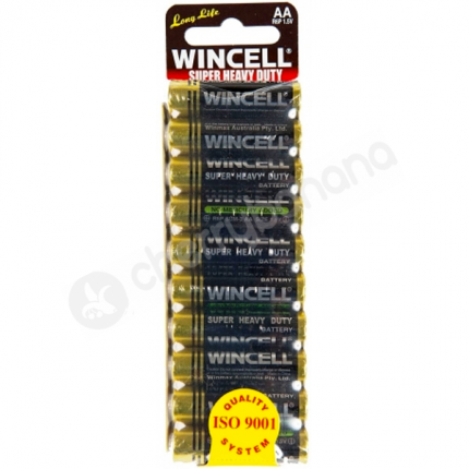 Wincell AA Super Heavy Duty Sex Toy Batteries 10 Pack Wincell AA Super Heavy Duty Sex Toy Batteries 10 Pack