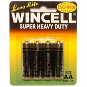 Wincell AA Super Heavy Duty Sex Toy Batteries 4 Pack