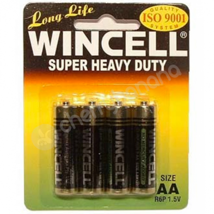 Wincell AA Super Heavy Duty Sex Toy Batteries 4 Pack Wincell AA Super Heavy Duty Sex Toy Batteries 4 Pack