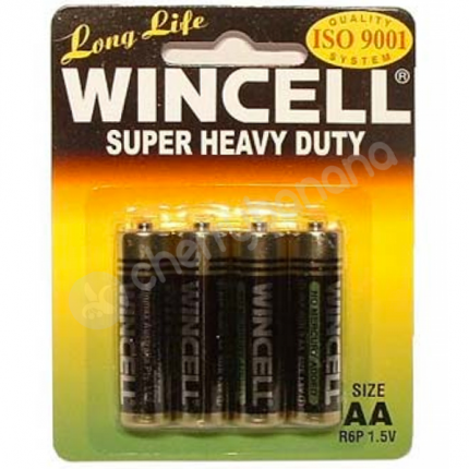 Wincell AA Super Heavy Duty Sex Toy Batteries 4 Pack