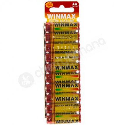 Winmax AA Super Alkaline Sex Toy Batteries 10 Pack