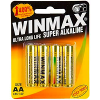 Winmax AA Super Alkaline Sex Toy Batteries 4 Pack