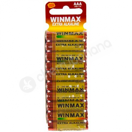 Winmax AAA Super Alkaline Sex Toy Batteries 10 Pack