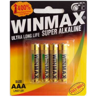 Winmax AAA Super Alkaline Sex Toy Batteries 4 Pack