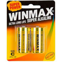 Winmax C Super Alkaline Sex Toy Batteries 2 Pack