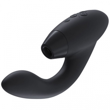 Womanizer Duo Black G-Spot & Clitoral Suction Stimulator