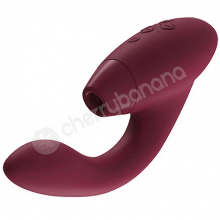 Womanizer Duo Burgundy G-Spot & Clitoral Suction Stimulator