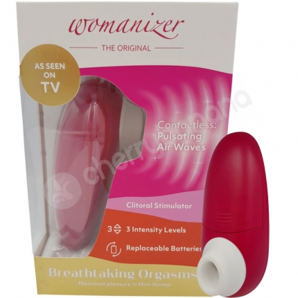 Womanizer Red Mini Clitoral Stimulator