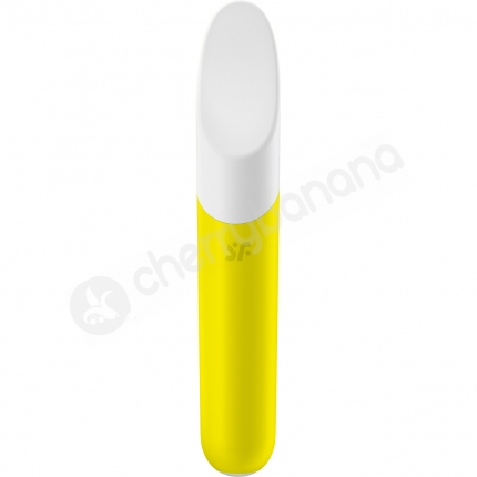 Satisfyer Ultra Power Bullet 7 Yellow Curved Tip Clit Vibrator